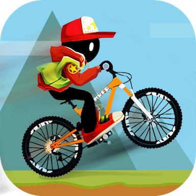 火柴人单车大冒险游戏