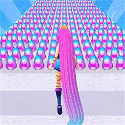 我的头发贼长小游戏