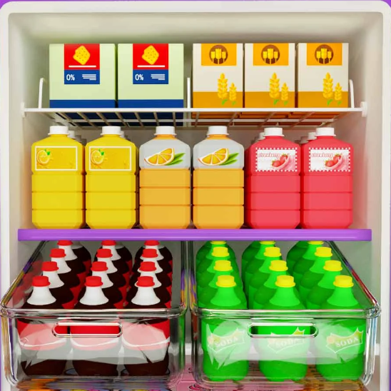 冰箱收纳达人游戏