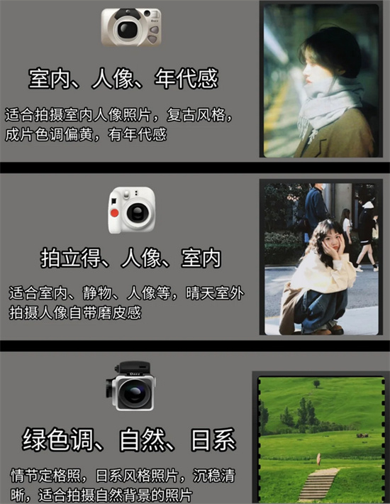 Dazz相机app热门滤镜整理汇总