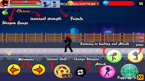 愤怒的火柴人7截图2