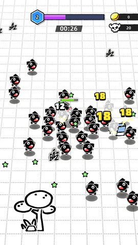 纸人幸存者游戏截图1