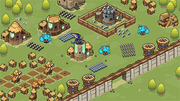 夜幕王国边境塔防截图1