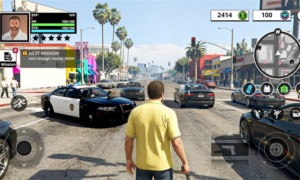 夜之城开放世界截图3