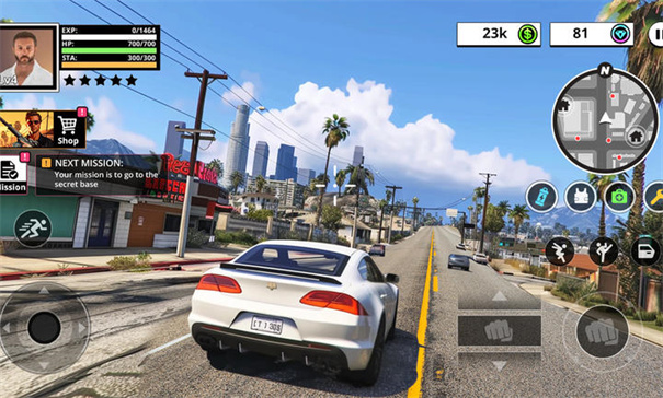 夜之城开放世界截图4