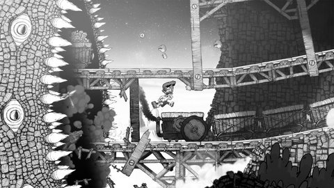 蠕虫冲刺游戏截图2