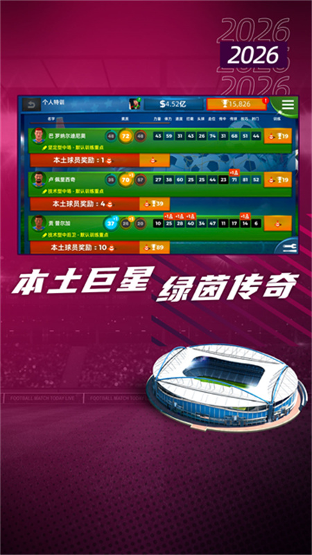 梦幻足球世界汉化版截图2