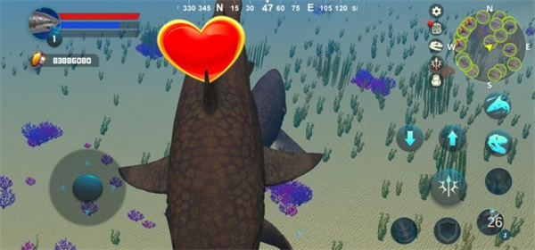 巨齿鲨模拟器中文版(Megalodon Simulator)