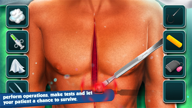 外科医生手术模拟器(Open Heart Surgery 3D)截图2
