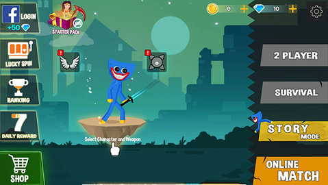 波比vs火柴人截图3