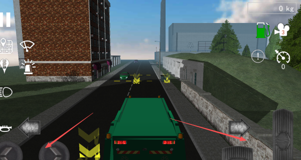 城市垃圾车司机游戏截图3