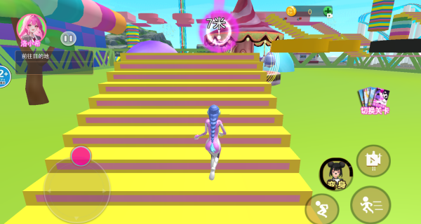 樱校跑酷派对游戏截图1