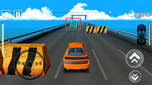 汽车驾驶轨道碰撞游戏截图1