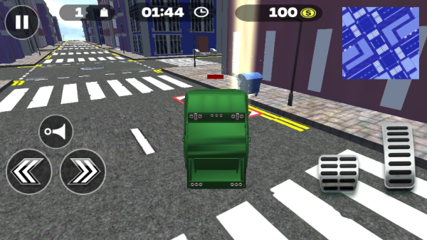 城市清洁车模拟截图2