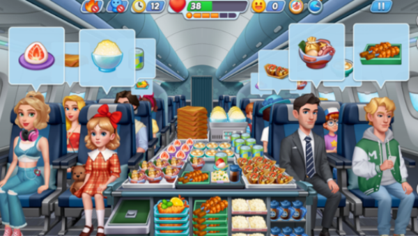 空中烹饪出发游戏截图3