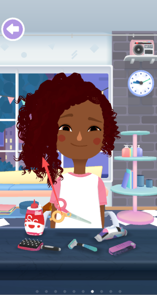 托卡美发美甲沙龙游戏截图2