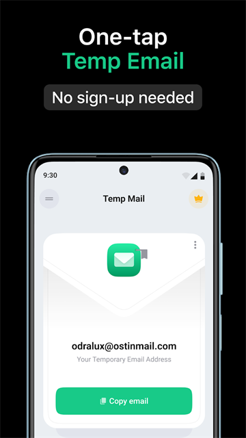 Temp Mail截图1