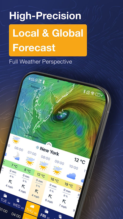 Ventusky风雨气温图截图2