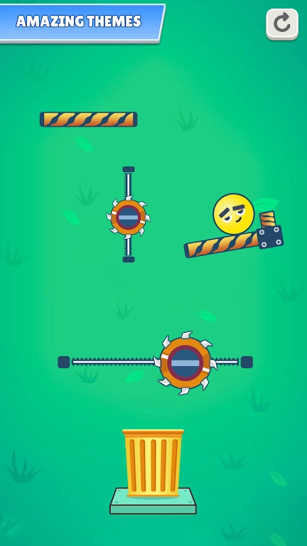 疯狂滑稽球冒险挑战截图2