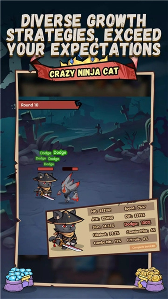 Ninja Cat游戏截图2