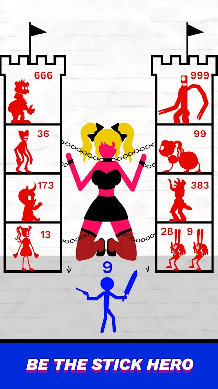 Stick Battle: Mighty Tower截图3