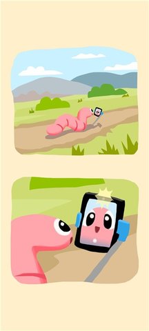 自拍蠕虫游戏截图2