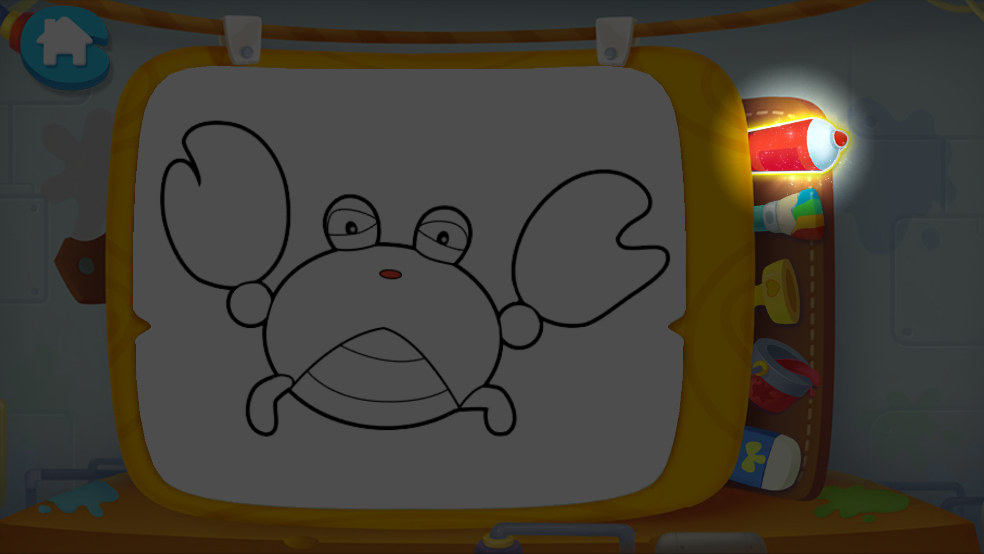 宝宝涂色游戏截图3