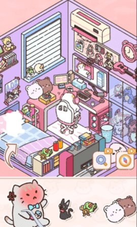 贴纸生活家居装饰游戏截图3