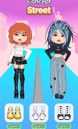 时装秀换装大战游戏截图1