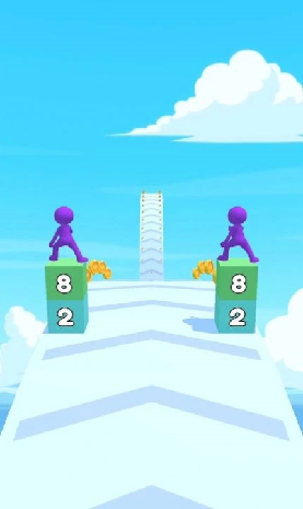 Merge Stack Run游戏截图2