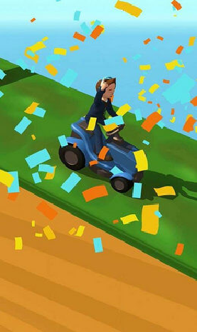 Lawnmower Race游戏截图3