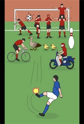 奇怪的任意球游戏截图2