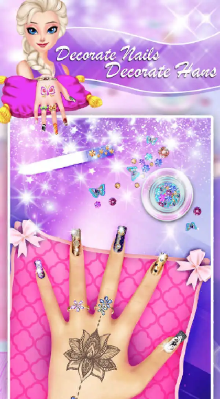 冰皇后指甲沙龙游戏截图2