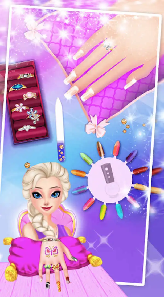冰皇后指甲沙龙游戏截图3