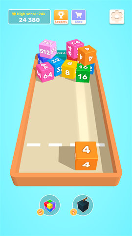 连锁方块2048游戏