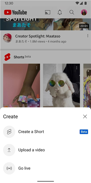 YouTube app截图1
