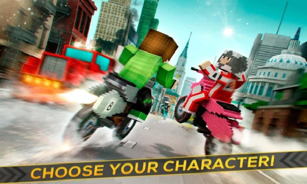 像素越野摩托游戏截图2