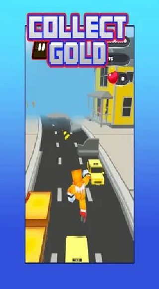 像素索尼克跑酷游戏截图2