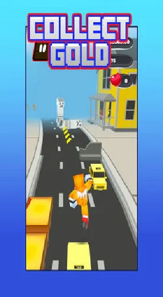 像素索尼克跑酷游戏截图1