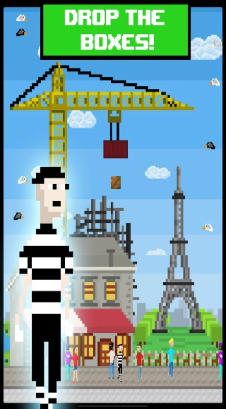 像素危楼游戏截图1