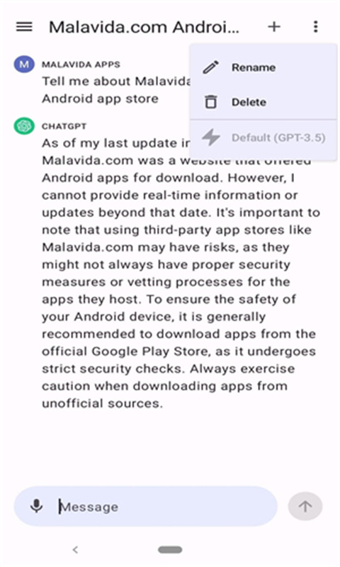 ChatGPT免费版截图1
