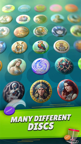 飞盘高尔夫游戏