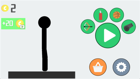 布娃娃投掷挑战游戏截图1