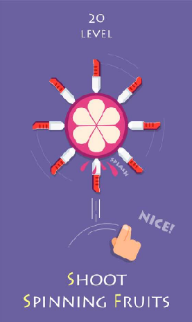 Knife Fruit游戏截图1