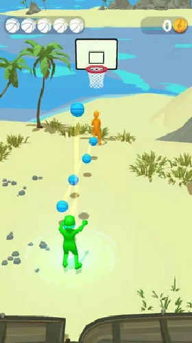 篮球竞技场游戏截图3