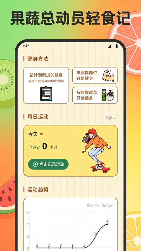 果蔬总动员轻食记截图1