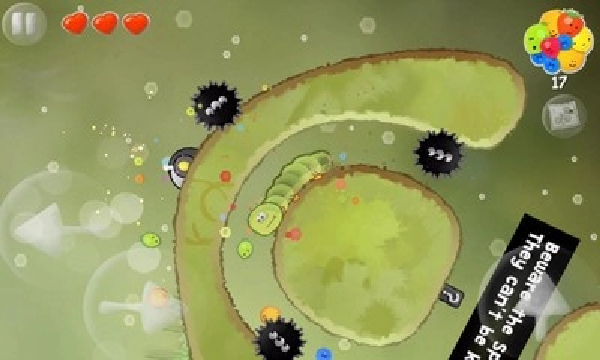 毛虫大冒险游戏截图1