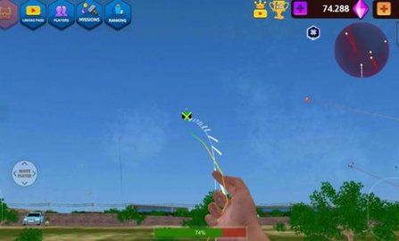 CS钻石琵琶风筝游戏