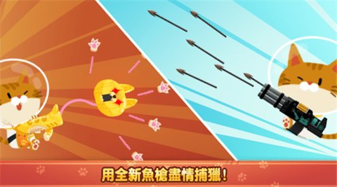 爱捉鱼的猫游戏截图2